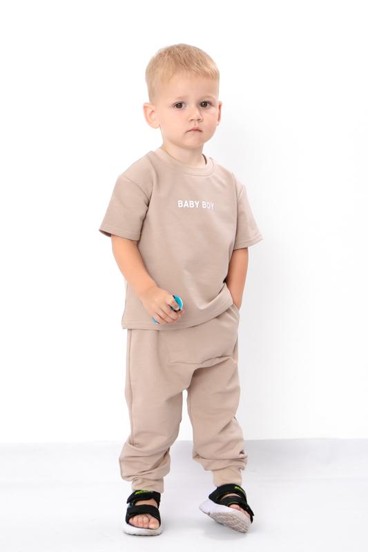 Хлопковый комплект для малышей – Удобная посадка и брюки на эластичной талии, Летний, 5074-057-33-4 HC