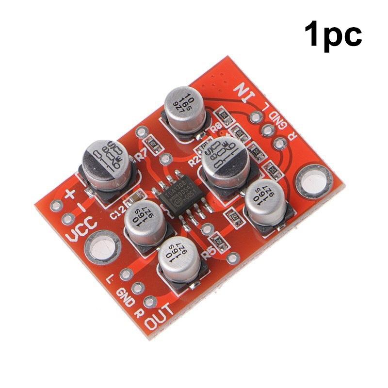 1Pc Ad828 Stereo Preamp Power Amplifier Board Dc 5V-15V 12V Preamplifier Module For Diy Audio Modification