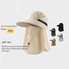 Waterproof Neck Flap Sun Hat Breathable UV Protection Cap Trendy Fishing Hat  Unisex