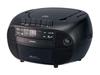 Koizumi CD Boombox, AM/FM, Wide FM Compatible, Compact, Black, SAD-4945/K