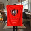 1Pc Chacarita Juniors Print Flannel Blanket High Quality Warm Comfortable Cover for All Seasons Perfect for Gifts Home Decor