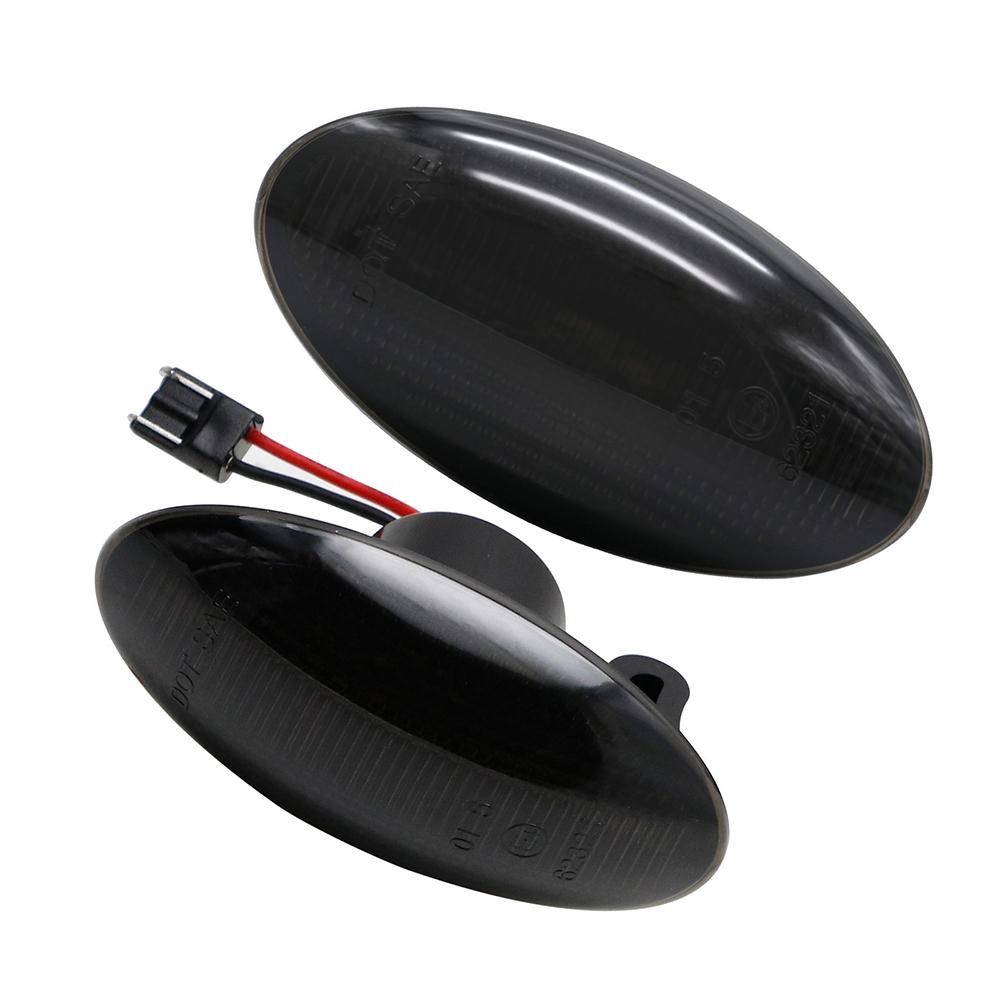 2 шт. светодиодный динамический боковой габаритный указатель поворота, последовательный мигающий свет, янтарный индикатор для Suzuki Swift Jimmy Vitara SX4 APV