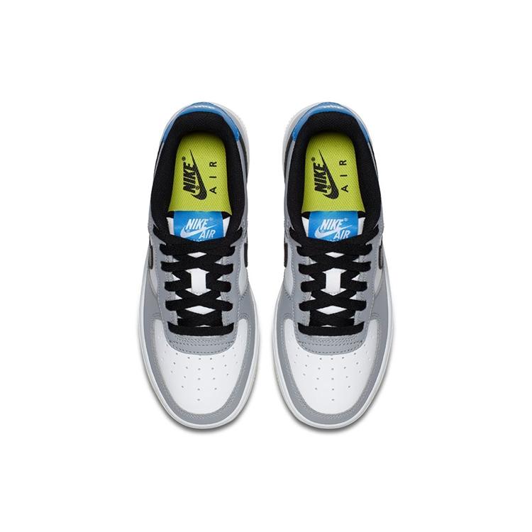 Nike Air Force 1 Low Wolf Grey Black White GS 596728-051