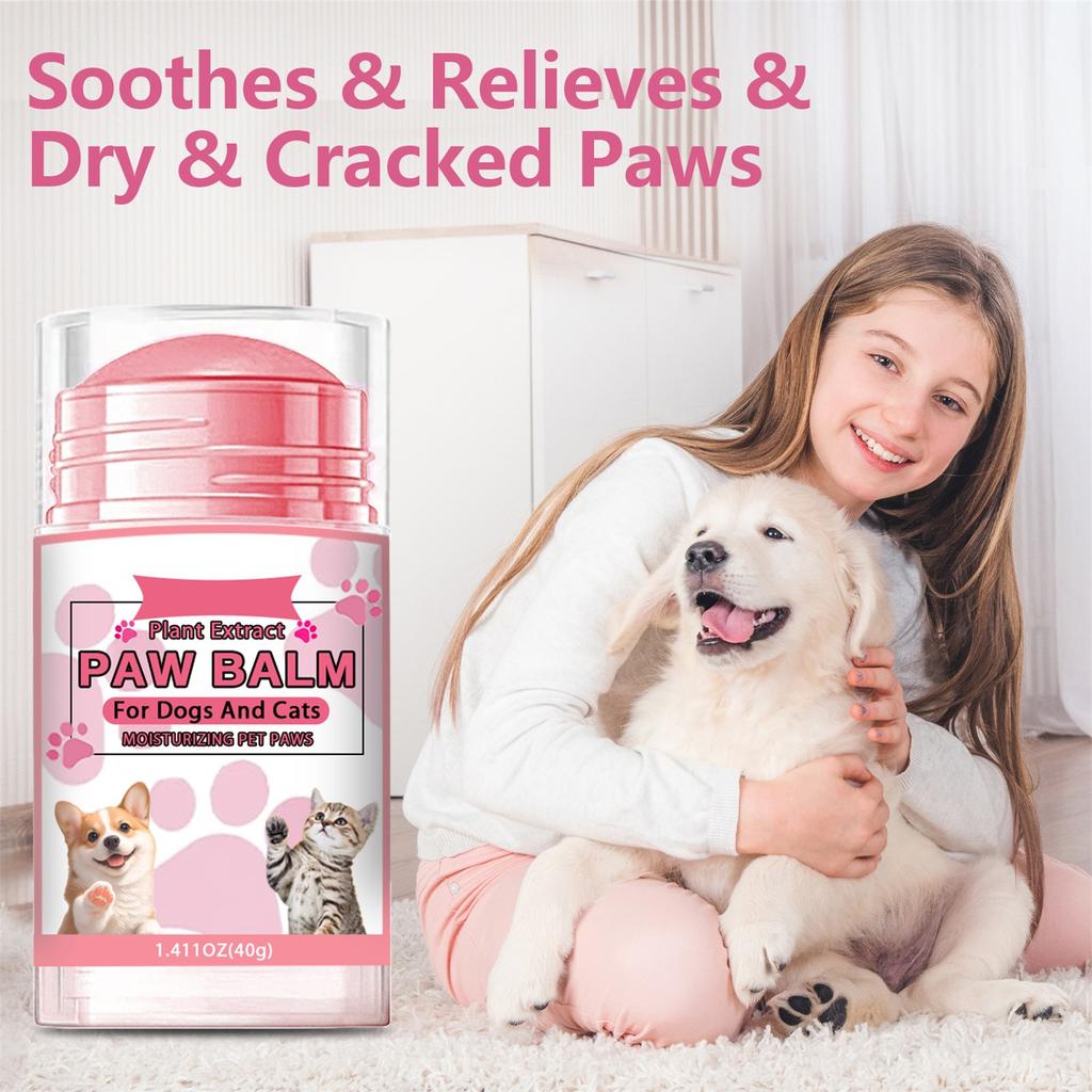 Pet Claws Cream 40g Anti-drying And Moisturizing Care Cream For Cats And Dogs Universal Double Cream For Tender Claws