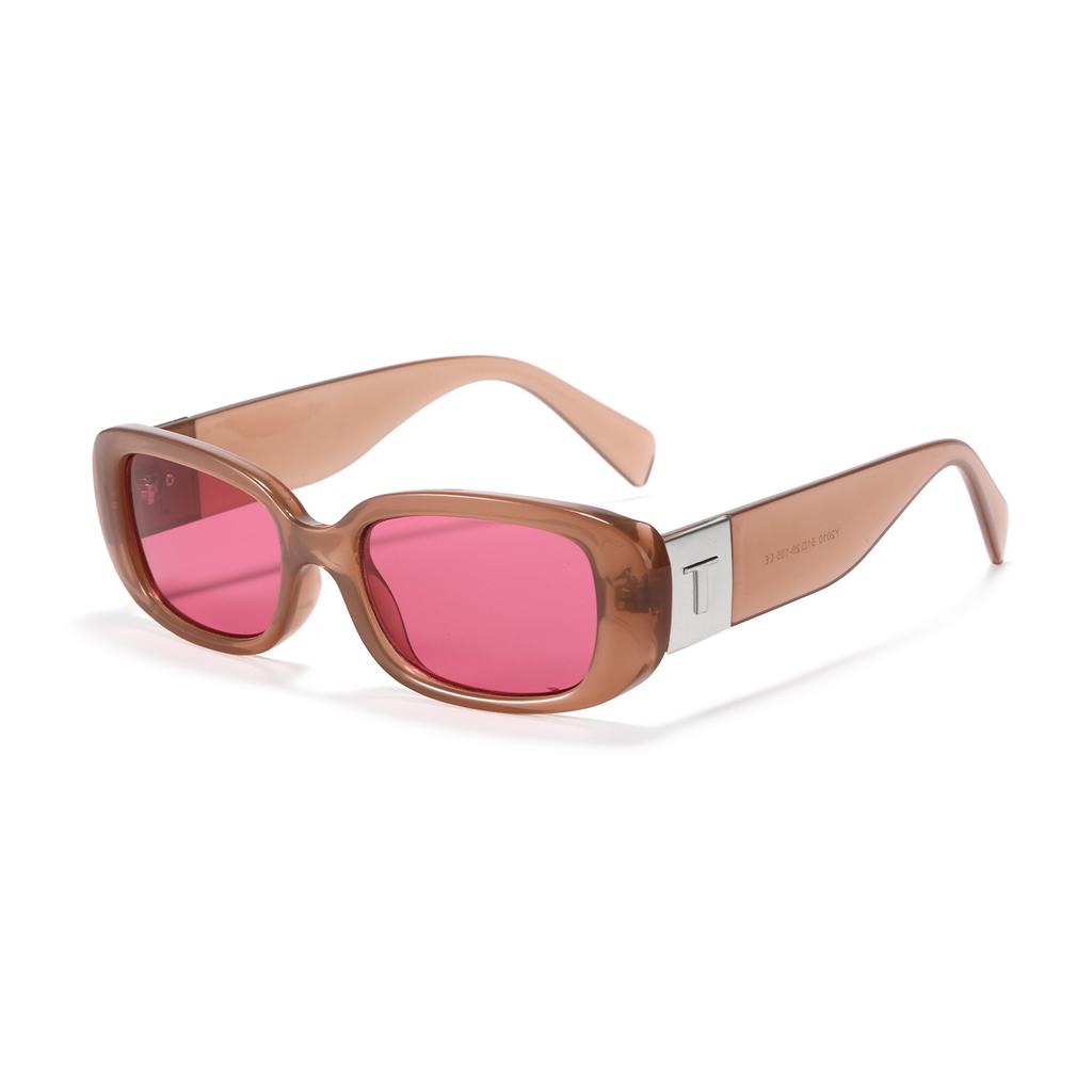 Очки с буквами Y2010-T Личностные трендовые квадратные солнцезащитные очки для женщин Ins Xiaohongshu Рекомендуемые солнцезащитные очки для мужчин