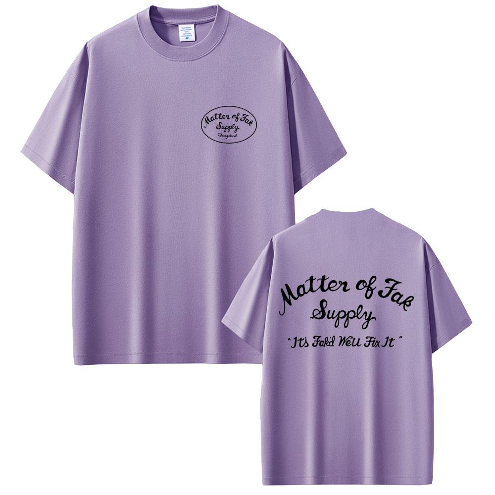 Matter of Fak The Bear TV Show Jeremy Allen T Shirt The Original Beef of Chicagoland Tshirt Unisex Women Casual Cotton Tshirts