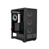 Gaming PC Case KeepOut XC-501 MESH ATX/Micro-ATX/ITX ARGB Tempered Glass Black