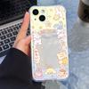 Card Phone Case for iPhone 11 13 XR 15 14 Pro Max iPhone 12 16 7 8 Plus XS Max Samsung S24 S23 A15 A55 A05 A54 Redmi 12 13C 13 9 Cartoon Protection