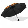 Rammstein Automatic 8‑ribs Umbrella, Custom Name Text Personalized Folding Umbrella Rain Sun Gift