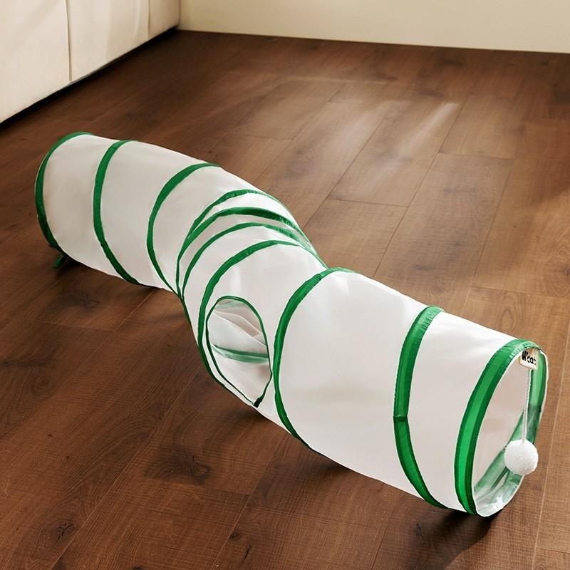 Pet Cat Tunnel Toy With Foldable Design For Indoor Play And Enrichment