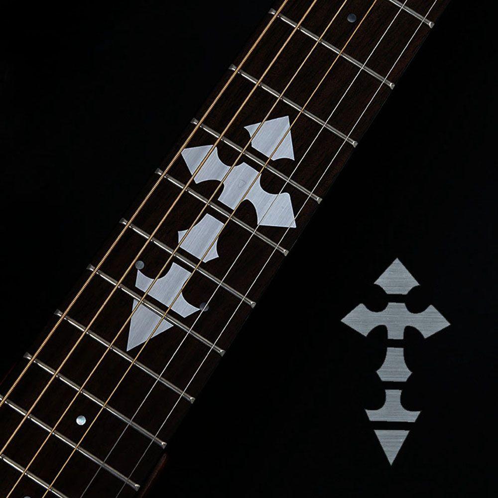 Decorations Ultra Thin Stickers Guitarra Accessories Fretboard Sticker Cross Inlay Decals