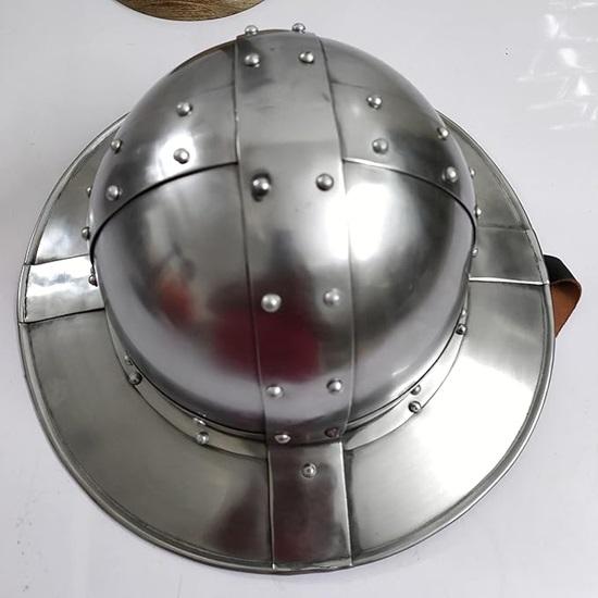 18 Калибр стальной средневековый рыцарь шляпа чайник шлем воин костюм на Хэллоуин подарок