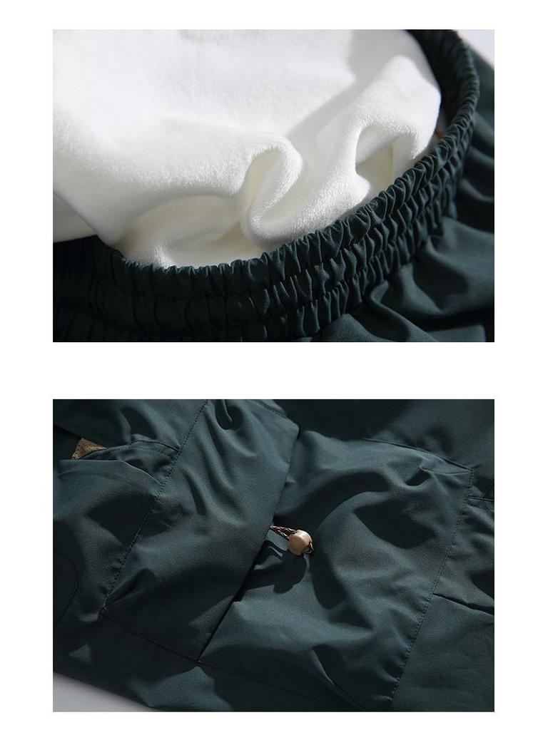 Мужские зимние брюки карго North Boundary 2024 с флисовой подкладкой - Прямого кроя, в стиле кэжуал