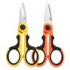 1PC Stainless Steel Luya Fishing Scissors Portable Anti-lost Daima Pe Line Scissors Open Ring Binding Hook Pliers Missed Rope Fish Scissors