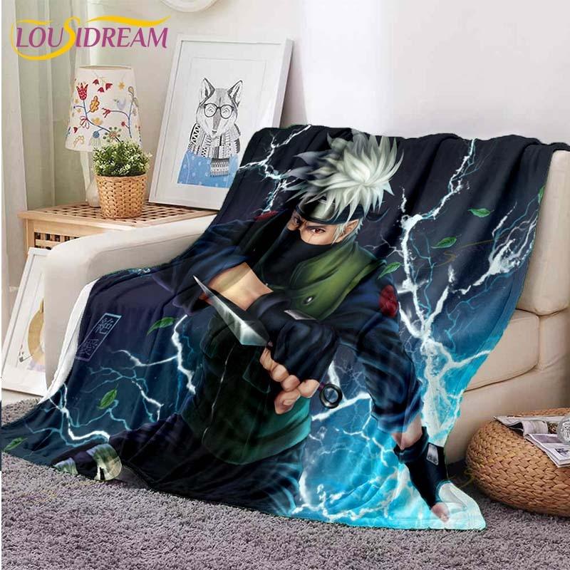 Одеяло Наруто, одеяло с рисунком Наруто, пододеяльник для дивана, дорожное постельное белье, фланелевое одеяло, покрывало