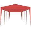 Red Party Tent 1200 x 300 x 255 cm PE and Steel