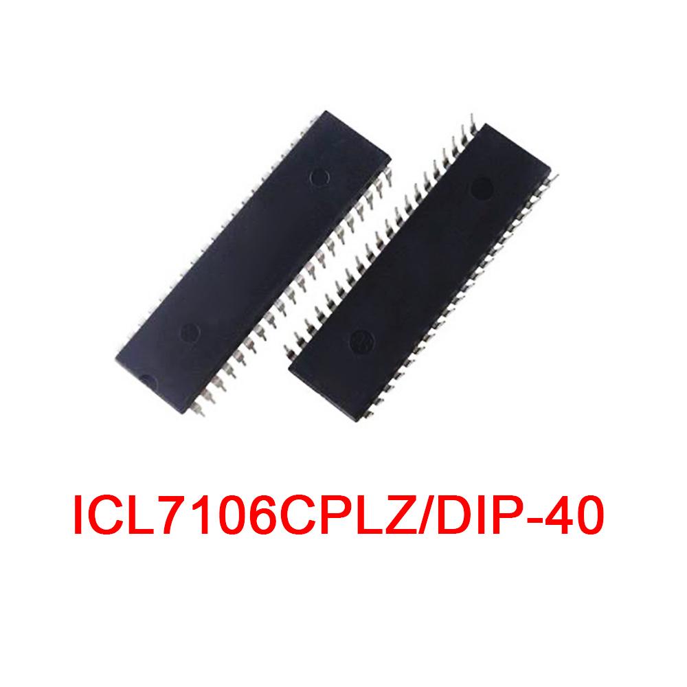 2 шт. ICL7106CPLZ ICL7106CM44 ICL7106 DIP-40 1/2-разрядный ЖК/светодиодный дисплей АЦП INTERSIL DIP40 ICL7106 QFP-44 DIGIT 44-MQFP 7106 ICL7106 IC
