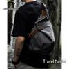 Мужская ретро холщовая нагрудная сумка кроссбоди Travel Master