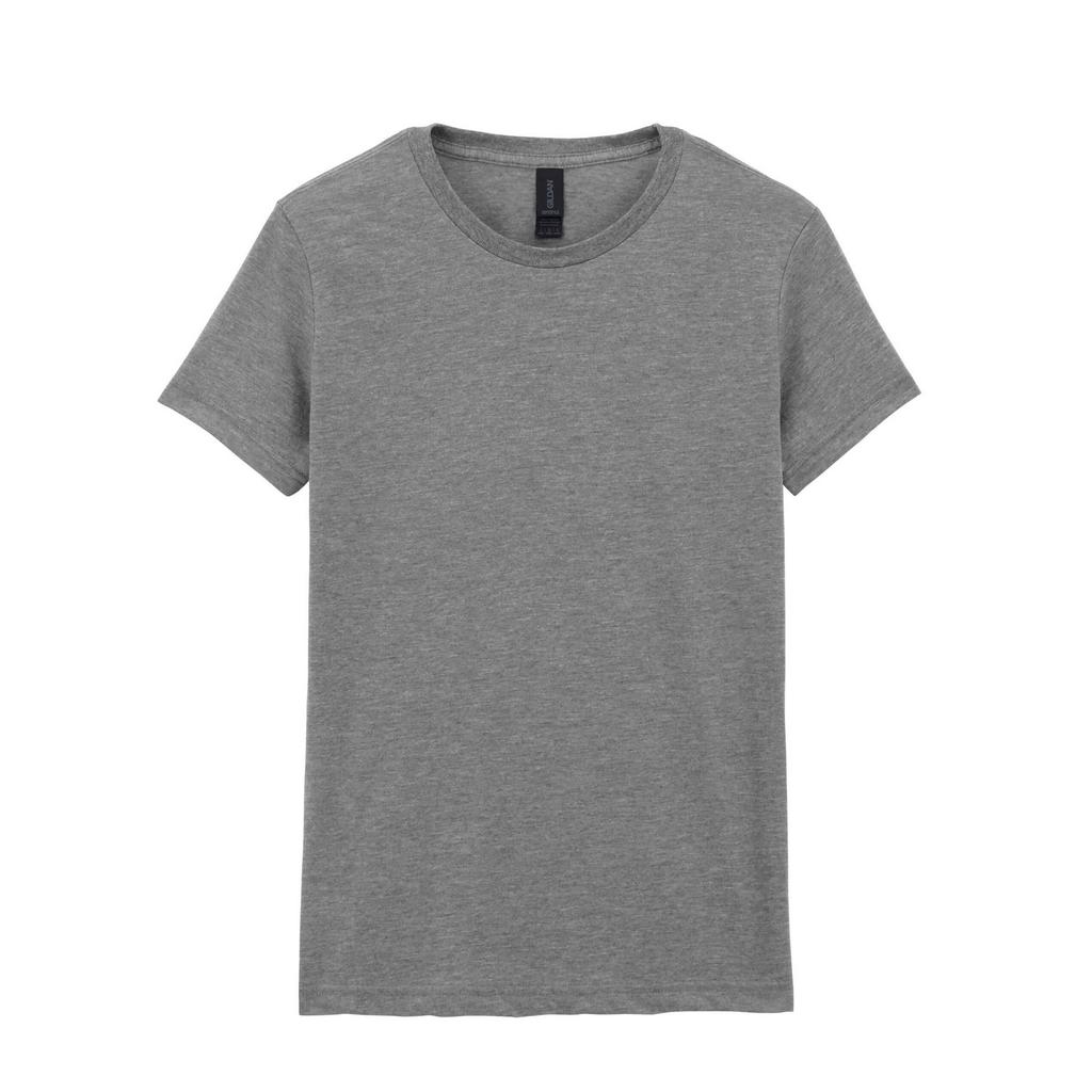 Gildan Женская футболка из хлопка рингспун софтстайл