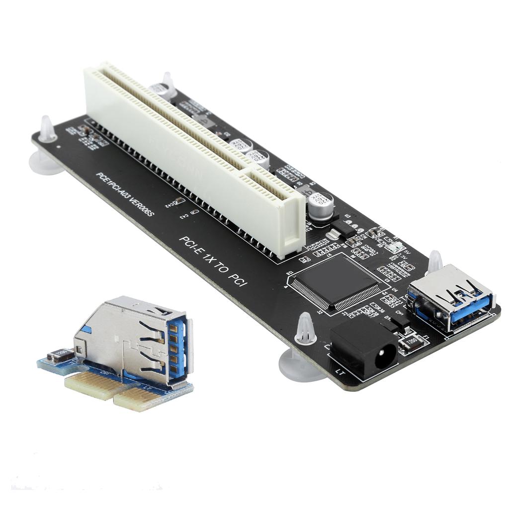 Адаптер PCIE на Dual PCI, карта расширения Resin Riser с соединительным кабелем 0,6 м