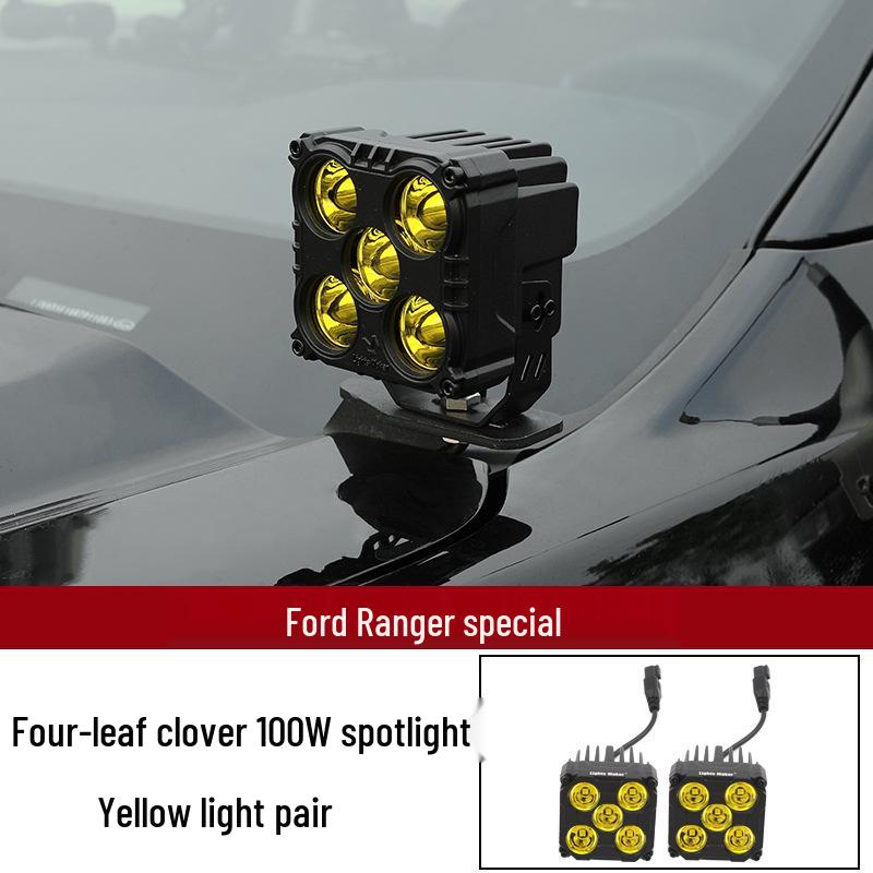 Ford Ranger Off-Road A-Pillar Hood Spotlight Bracket