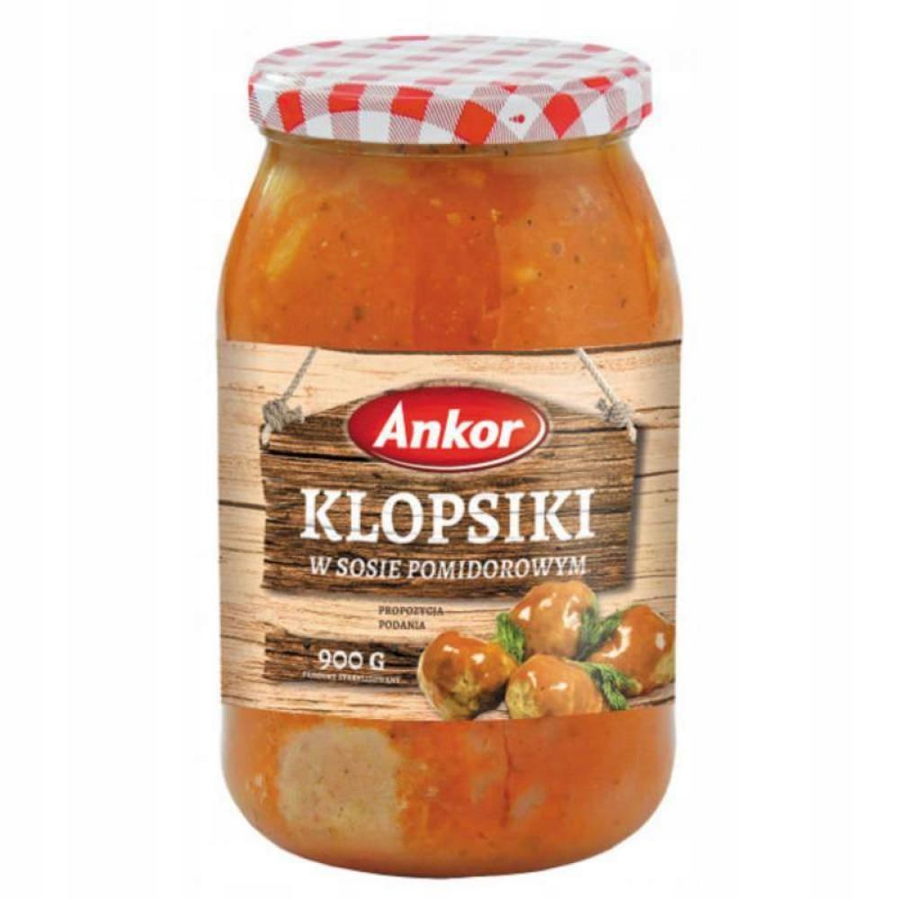 Ankor Klopsiki w sosie pomidorowym 900 g