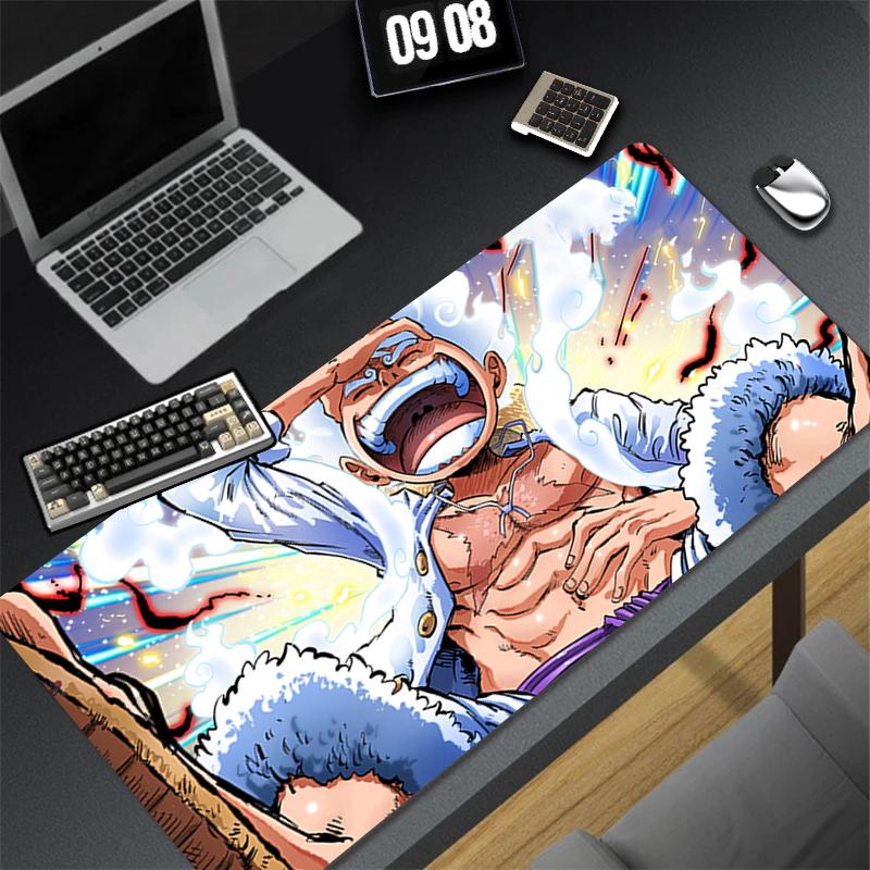 Mouse Pad Desk Mat Anime Mat Gaming One Piece Mousepad Computer and Office Gamer Cabinet PersonalityFilled Keyboard Pad