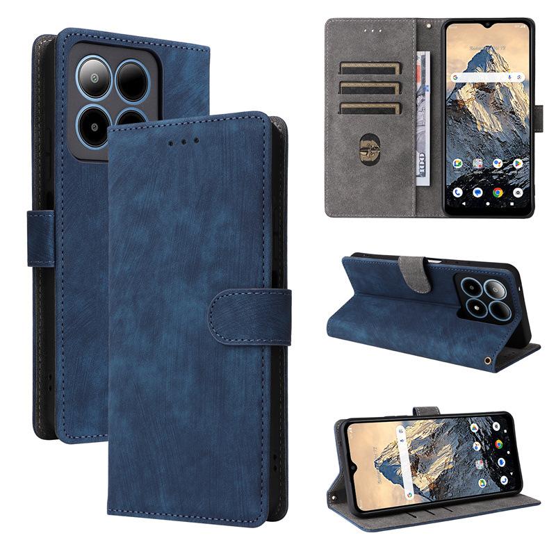 Flip Cover for Boost Summit 5G 2024 PU Leather Phone Case Full-Body Protection Shockproof with [RFID Blocking]