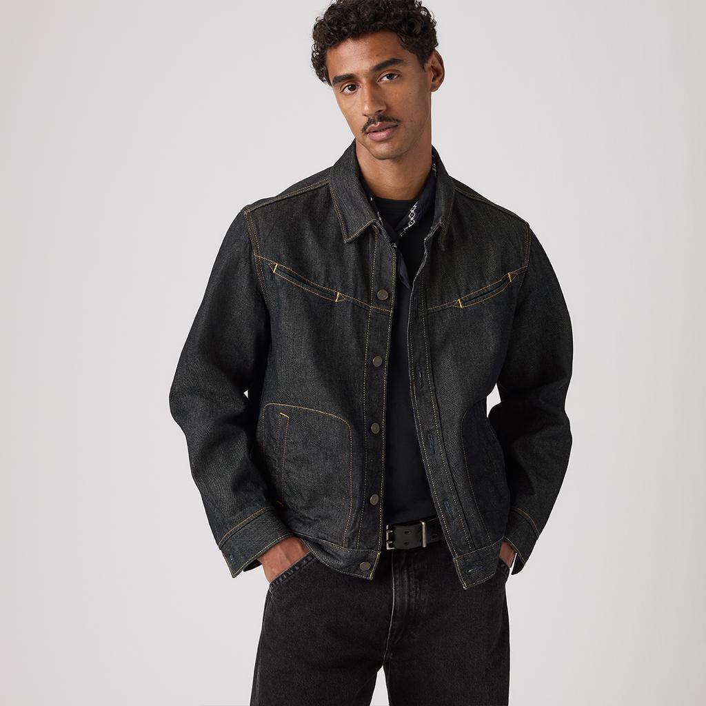 Levis Свободная Классическая Винтажная Универсальная Джинсовая Куртка Унисекс куртки 005AD-0002