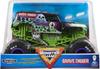 Monster Jam Официальный могильщик Monster Truck Grave Digger Коллекционный масштабный литой автомобиль Хромированные диски и шины с протектором BKT могут использоваться со всеми