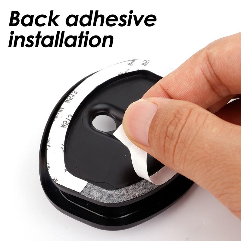 Амортизатор двери автомобиля, пряжка замка двери, силиконовый защитный чехол, универсальная утолщенная водонепроницаемая наклейка против столкновений