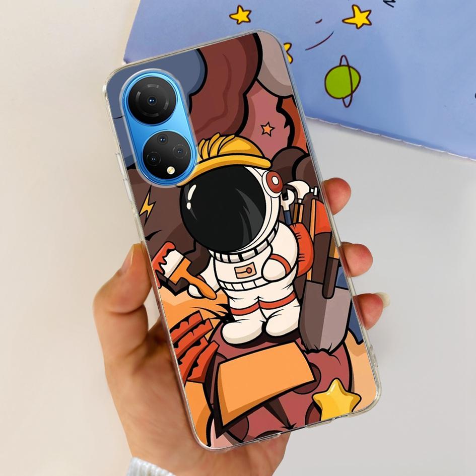 Чехол для Honor X7 Ударопрочный Прозрачный Силиконовый Мягкий ТПУ Задняя Крышка Для HonorX7 X 7 Funda CMA-LX2 CMA-LX1 CMA-LX3 Защитный Чехол для Телефона
