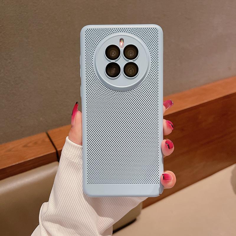Подходит для чехла телефона Huawei Mate50pro, сетчатое охлаждение P60, ультратонкий со встроенной защитной пленкой для объектива 40, полная защита от ударов 30