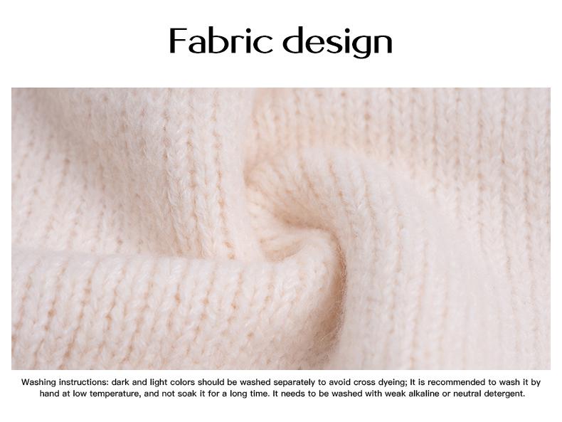 Diyun 2024 Осень/Зима Женский Повседневный Кардиган Свитер На Шнуровке