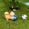 Micro  Landscape  Decoration Akita Dog-shaped Diy Succulent Creative Bonsai Resin Small Decoration
