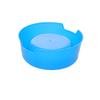 Миски для домашних животных Для собак, кошек, миски для еды, товары для животных Не хрупкие Круглая форма Пластик Легко чистить Прочные Гладкие Цветные