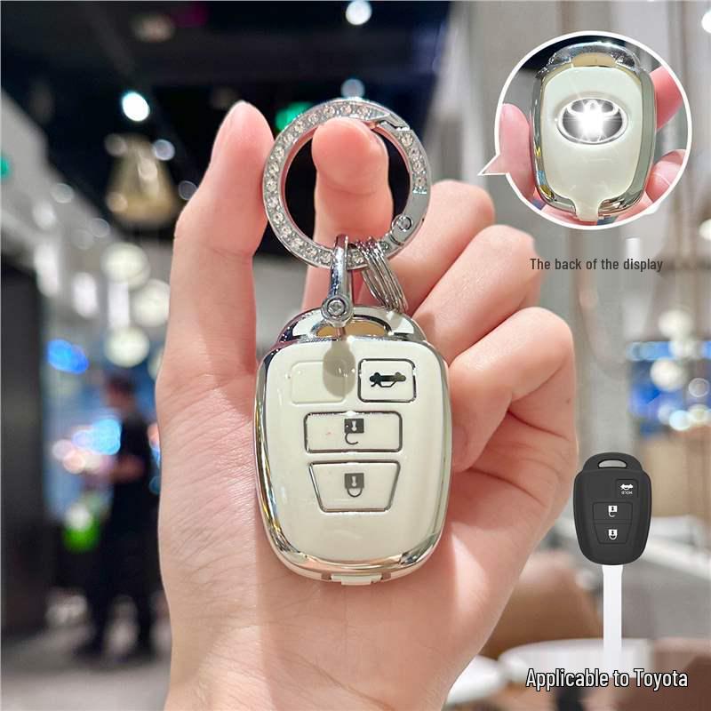 Чехол для ключа Toyota для Corolla, RAV4, Camry, Vios, Highlander, Asia Dragon, Velanda