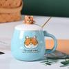 Novel Little Tiger Mug Souvenir Ceramic Mug  Creative Personalized Cartoon Ins Home Coffee Mug