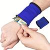 1 шт. Женский спортивный напульсник-кошелек большой вместимости, влагоотводящая повязка на руку для бега, фитнеса и активного отдыха, повязка на руку