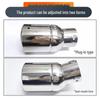 Adjustable Stainless Steel Tailpipe for Suzuki Vitara, Langdong, Ruifang, Jimny, and Reiz.