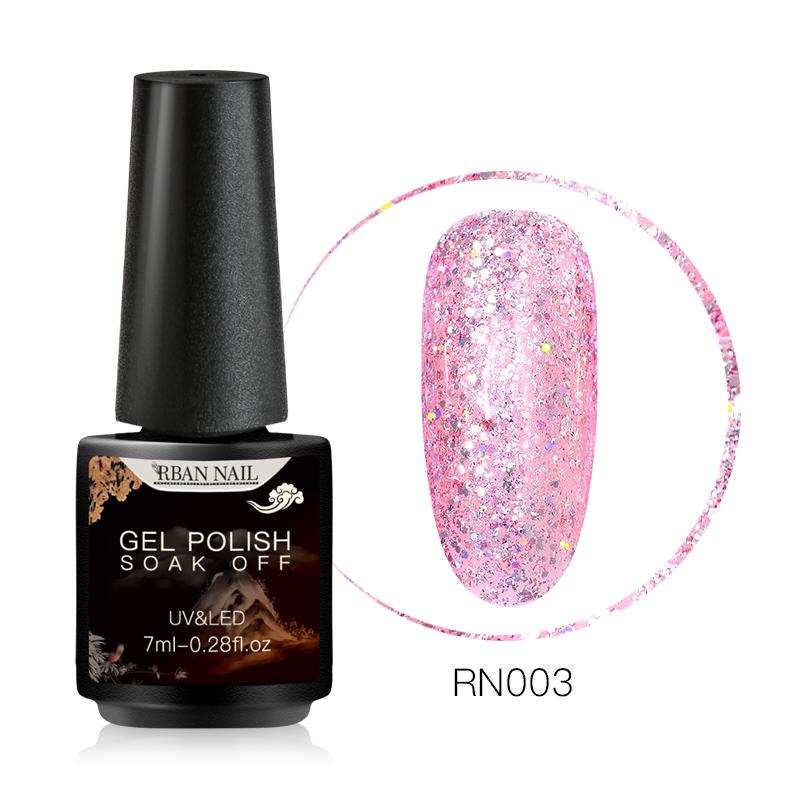 Mtssii Цветной УФ-светодиодный гель-лак серии Rainbow, 7 мл, долговечная краска для ногтей, гели для дизайна ногтей