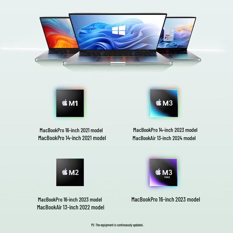 Зеленый кабель для зарядки MacBook MagSafe 3 Type-C к T-образному разъему