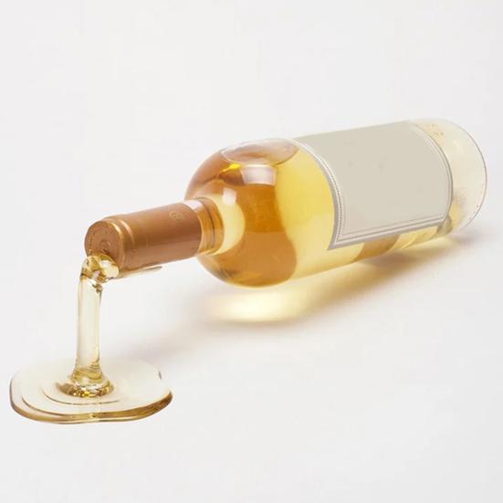 Винная стойка Привлекательный дизайн Держатель для бутылки пролитого вина Креативная стойка для вина для домашней кухни