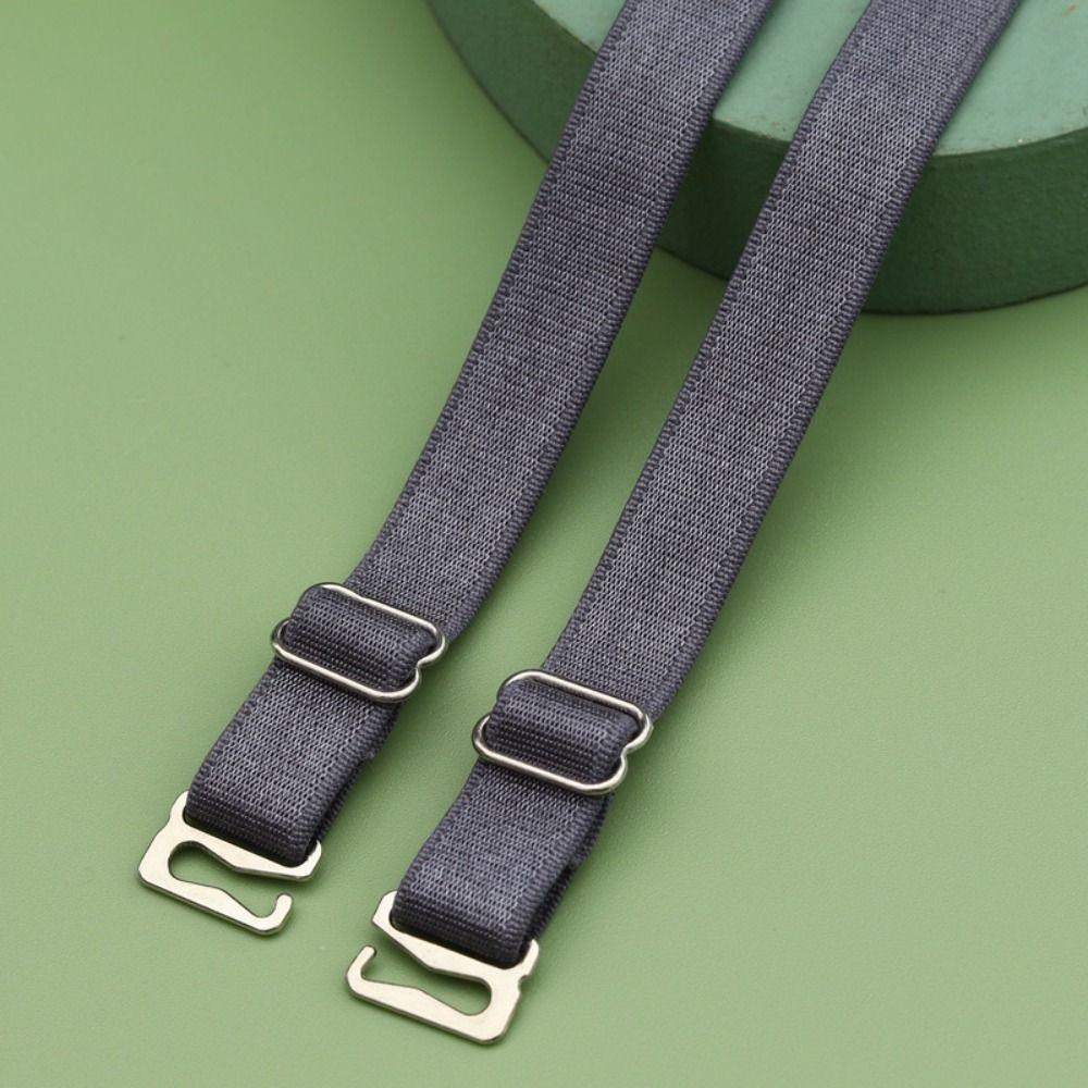 Adjustable Stainless Steel Bra Straps Double-Shoulder Underwear Shoulder Strap Bralette Accessory