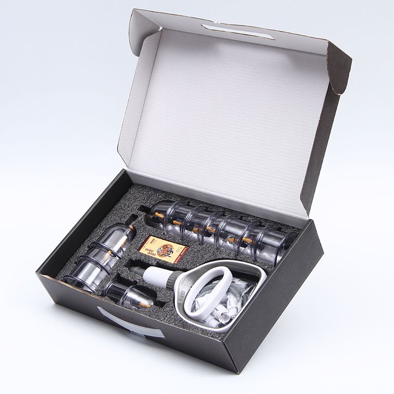 Набор для вакуумной баночной терапии, массажные чашки для тела, антицеллюлитные присоски Ventosas, физиотерапия, хиджама, массажер для лица, баночки, тонкие