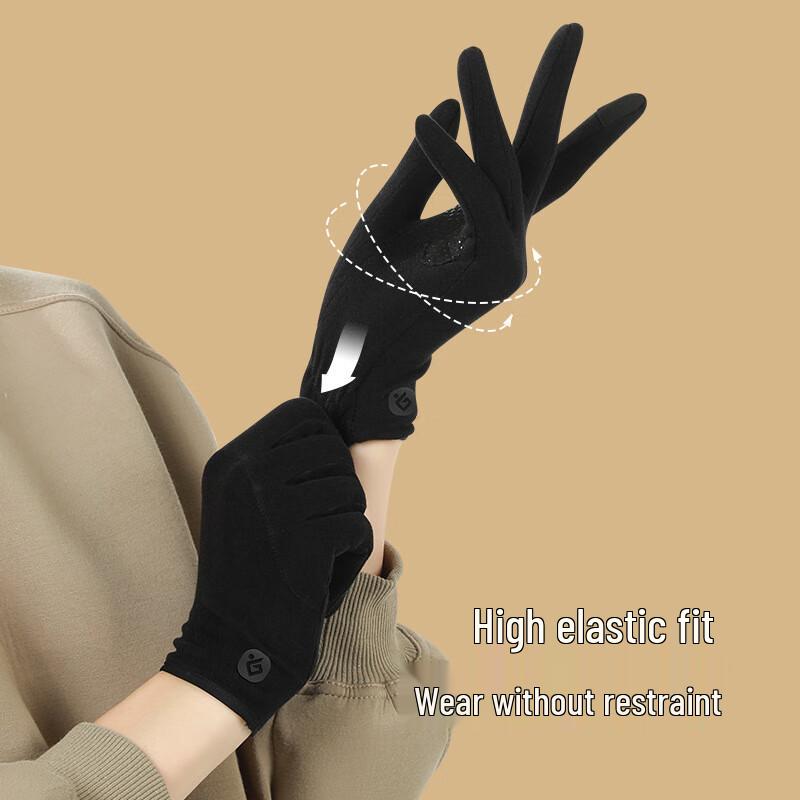 Женские зимние термоперчатки для велоспорта с сенсорным экраном