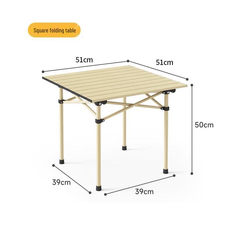 He Dawu Portable Outdoor Folding Table and Chair Set