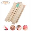 50 шт. деревянные восковые шпатели для удаления волос, аппликаторы для удаления волос, профессиональный спа-апликатор для лица Depre