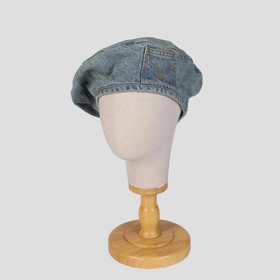 Берет с карманом Moment Denim C2 Вымытый синий
