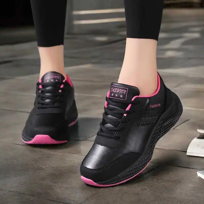 Increases Height With Lacing Ladies Sneakers White Designer Women Shoes Boots Size 47 Sports Tenes Zapato Training